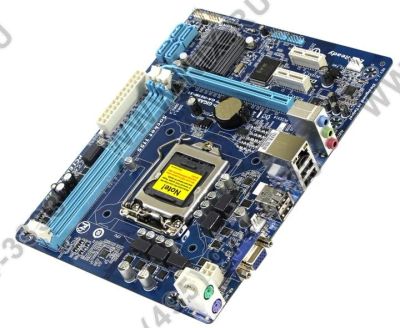 Лот: 5398235. Фото: 1. GigaByte GA-H61M-S1 LGA 1155 H61... Материнские платы