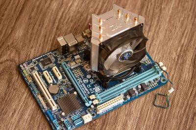 Лот: 15850390. Фото: 1. Материнская плата Gigabyte GA-B75M-D3V... Материнские платы