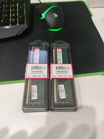 Лот: 23454507. Фото: 1. 16Gb (2x8Gb) DDR4 Kingston KVR32N22S8... Оперативная память