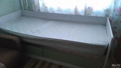 Лот: 8888552. Фото: 1. кровать с матрацем. Кровати