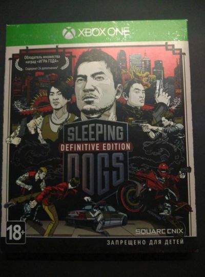 Лот: 7550490. Фото: 1. Sleepeng Dogs definitive edition... Игры для консолей