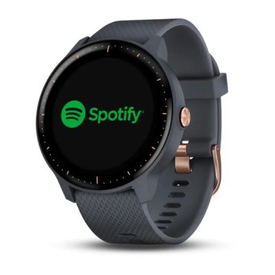 Лот: 14531768. Фото: 1. Garmin Vivoactive 3 Music Синий... Смарт-часы, фитнес-браслеты, аксессуары