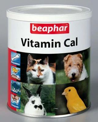 Лот: 6714864. Фото: 1. Beaphar Vitamin Cal 250гр — Витаминно-минеральная... Корма
