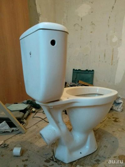 Лот: 10841801. Фото: 1. Унитаз новый с рубля. Унитазы, биде