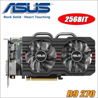 Лот: 12716136. Фото: 1. Видеокарта ASUS AMD Radeon R9... Видеокарты
