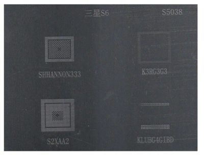 Лот: 17033475. Фото: 1. Трафарет S5038 Samsung Galaxy... Радиолюбительский инструмент