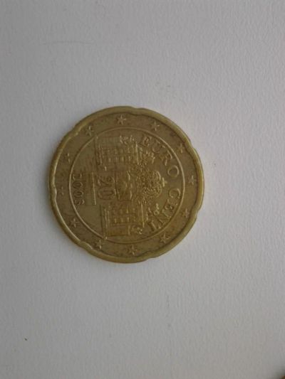 Лот: 4597851. Фото: 1. 20 евроцентов,Австрия,2003г. ОБМЕН... Европа