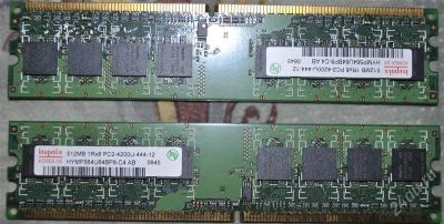 Лот: 974207. Фото: 1. hynix 512mb + доставка. Оперативная память