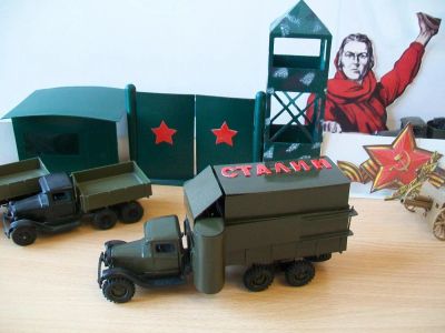 Лот: 6803570. Фото: 1. Секретный автомобиль СМЕРШ ..Сталин. Автомоделизм