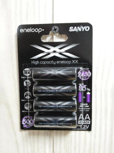 Лот: 4463718. Фото: 1. Акумуляторы Sanyo Eneloop. Другое (фото, видеокамеры, оптика)