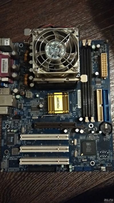 Лот: 12087321. Фото: 1. Материнская плата Foxconn socket... Материнские платы