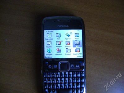 Лот: 225953. Фото: 1. nokia e 71 grey steel практически... Смартфоны