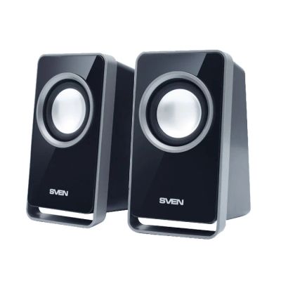 Лот: 5363729. Фото: 1. Колонки 2.0 355 SVEN USB Black... Акустические системы
