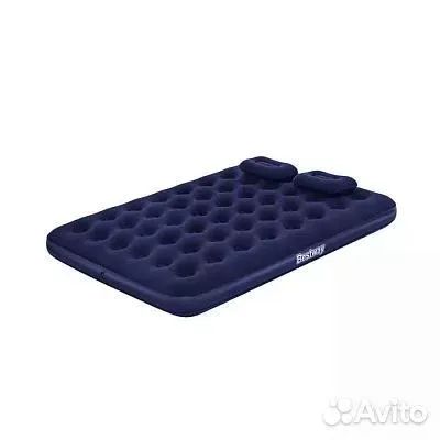 Лот: 25393369. Фото: 1. Матрас надувной Bestway - 203x152x22... Спальные мешки, надувные кровати, коврики туристические