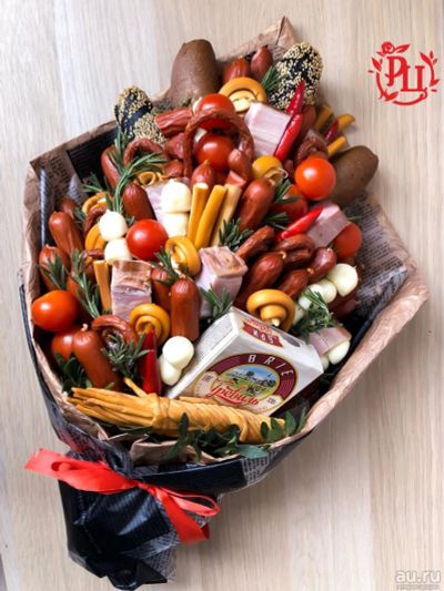Лот: 15336595. Фото: 1. Мужской съедобный букет "Вечера... Другое (цветы, букеты)