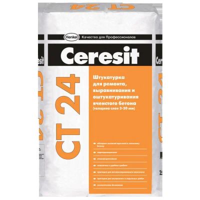 Лот: 4403116. Фото: 1. Ceresit (Церезит) CT 24. Штукатурка... Фасадные материалы, сайдинг