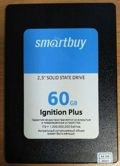 Лот: 15637458. Фото: 1. Smarbuy Ignition Plus. SSD-накопители