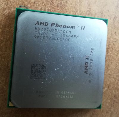 Лот: 16016244. Фото: 1. Процессор AMD Phenom II x4 970... Процессоры