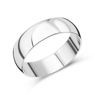 Лот: 23894613. Фото: 1. Серебряное обручальное кольцо. Кольца, перстни