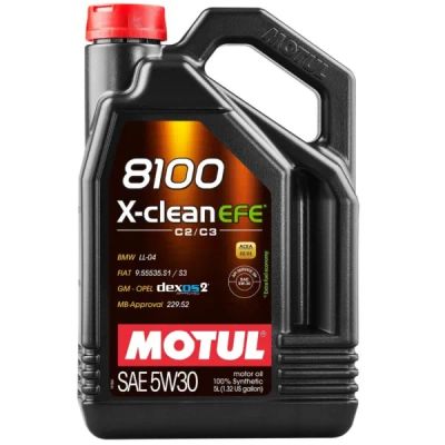 Лот: 17642981. Фото: 1. MOTUL 8100 X-clean FE/EFE 5W30... Масла, жидкости