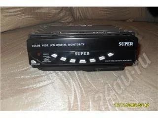 Лот: 162602. Фото: 1. автомобильный телевизор SUPER. DVD, Blu-Ray плееры