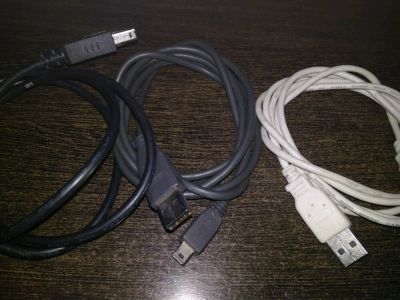 Лот: 12639931. Фото: 1. Кабель USB-miniUSB (К06). Шлейфы, кабели, переходники