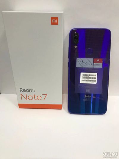 Лот: 13499078. Фото: 1. Xiaomi Redmi Note 7 Blue 3gb 32GB... Смартфоны