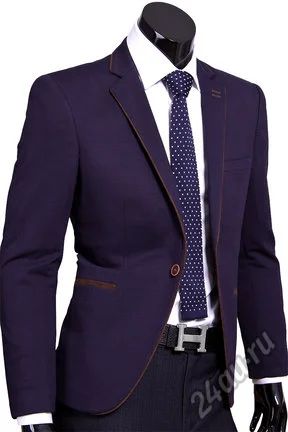 Лот: 7581375. Фото: 1. Новый с этикеток мужской пиджак... Пиджаки