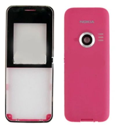 Лот: 12058052. Фото: 1. Корпус Nokia 3500C панель Розовый. Корпуса, клавиатуры, кнопки
