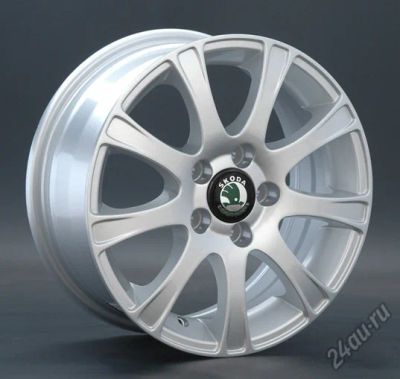 Лот: 5877673. Фото: 1. Литые диски для Skoda 6,0Jx14... Диски