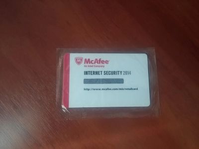 Лот: 5928351. Фото: 1. Антивирус McAfee interner security... Системные