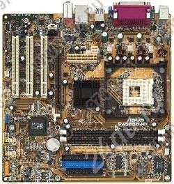 Лот: 226529. Фото: 1. Материнская плата Asus P4S800-MX... Материнские платы
