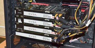 Лот: 7982586. Фото: 1. EVGA GeForce GTX 680. Видеокарты