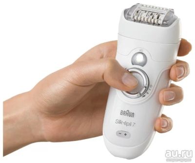 Лот: 10227106. Фото: 1. braun silk epil 7 epilator (новый... Укладка и стрижка волос, бритьё, эпиляция