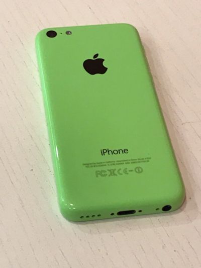 Лот: 16357073. Фото: 1. Iphone 5C (Green). Смартфоны
