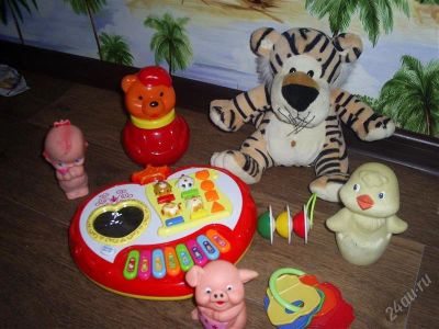 Лот: 1433439. Фото: 1. много игрушек 100руб.(пианино... Другое (дети растут)
