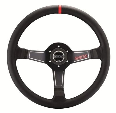 Лот: 10564827. Фото: 1. Руль спортивный Sparco, черный... Салон