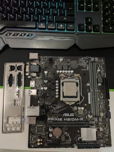 Лот: 24340846. Фото: 1. Asus Prime H510M-R. Материнские платы