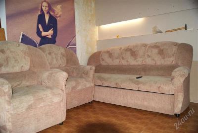 Лот: 2658705. Фото: 1. диван+ 2 кресла. Кресла, пуфы