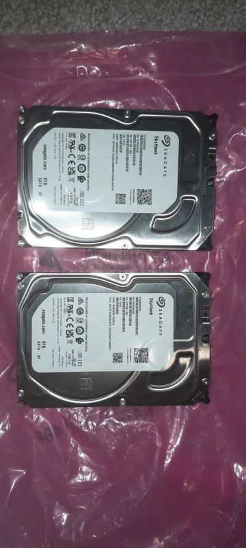 Лот: 25520596. Фото: 1. Жёсткий диск HDD Seagate SkyHawk... Жёсткие диски (HDD)