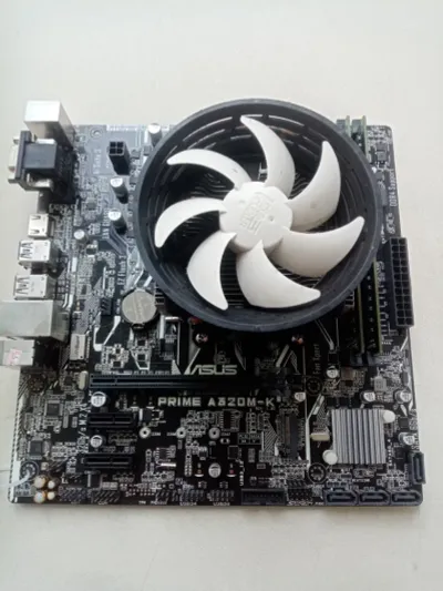 Лот: 24871598. Фото: 1. Сборка Процессор Ryzen 5 2600x... Комплекты запчастей