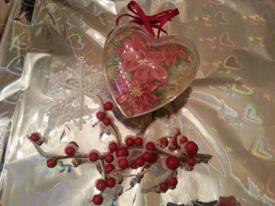 Лот: 11769329. Фото: 1. Интерьерное украшение в виде сердца... Гирлянды, шарики, новогодние аксессуары