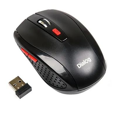 Лот: 24948867. Фото: 1. Мышь беспроводная Dialog MROP-01U... Клавиатуры и мыши