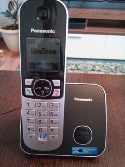 Лот: 15948753. Фото: 1. Радиотелефон!!! Panasonic 6811rub... DECT и радиотелефоны