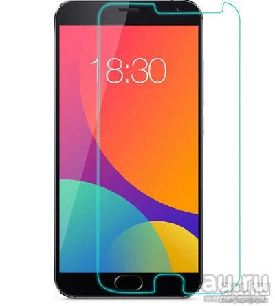 Лот: 12979302. Фото: 1. Защитное стекло Meizu MX6 Суперпрочное... Защитные стёкла, защитные плёнки