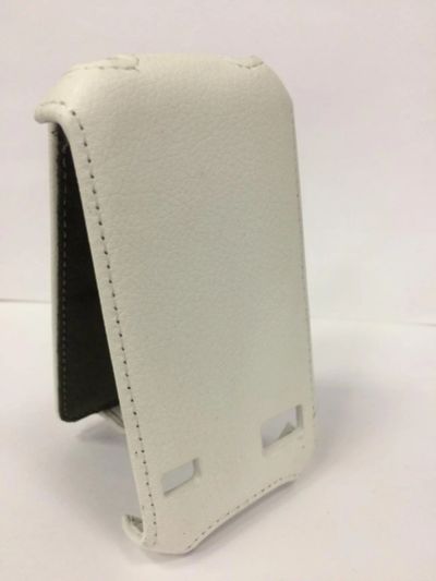 Лот: 9779348. Фото: 1. Чехол-книжка Samsung S7230 Белый... Чехлы, бамперы