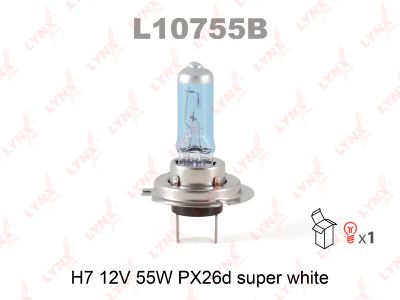 Лот: 8762549. Фото: 1. Лампа LYNXauto L10755B H7 12V... Оптика и освещение
