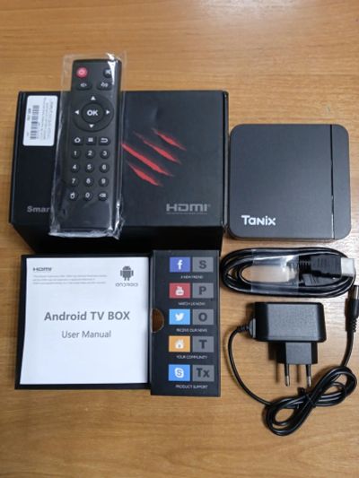 Лот: 23281927. Фото: 1. Медиаплеер Tanix W2 Android, 4... Медиаплееры