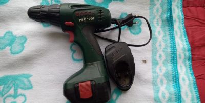 Лот: 15542240. Фото: 1. Шуруповёрт BOSCH PSR 1200 Б/У... Электроинструмент