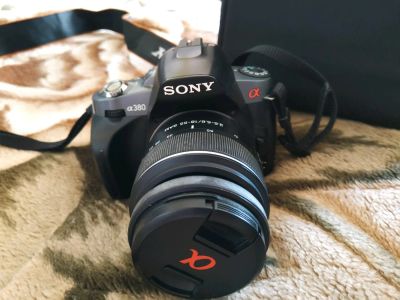 Лот: 11435869. Фото: 1. Sony a380 зеркальный фотоаппарат. Цифровые зеркальные